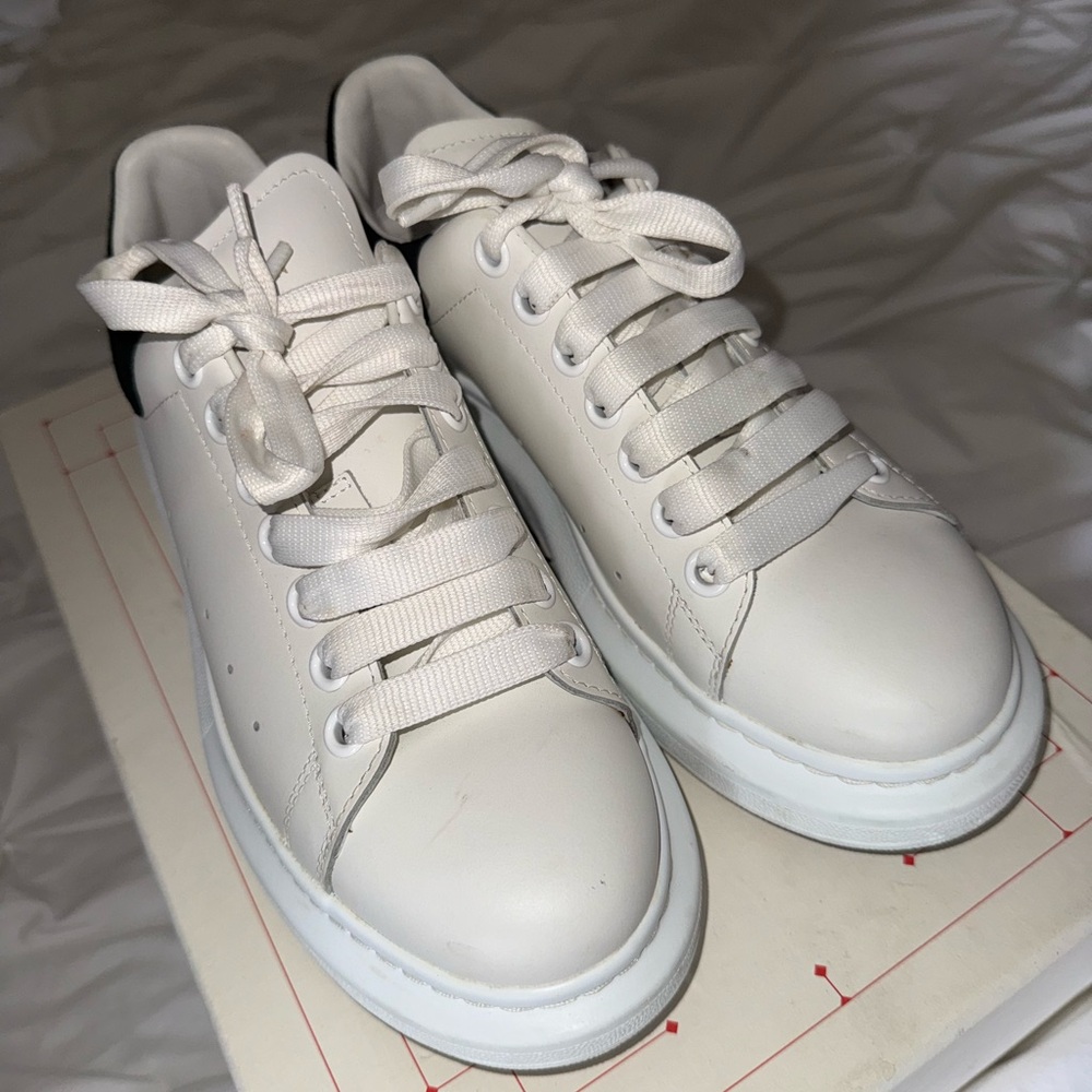 White and Black Sneakers
